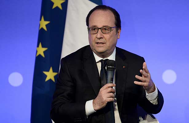 Hollande defiende los logros de su mandato y el proyecto europeo