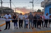 Inauguran calle en San Vicente