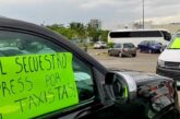 Protestan en Bahía por supuestos abusos de taxistas